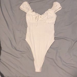 White body suit adorable 😌